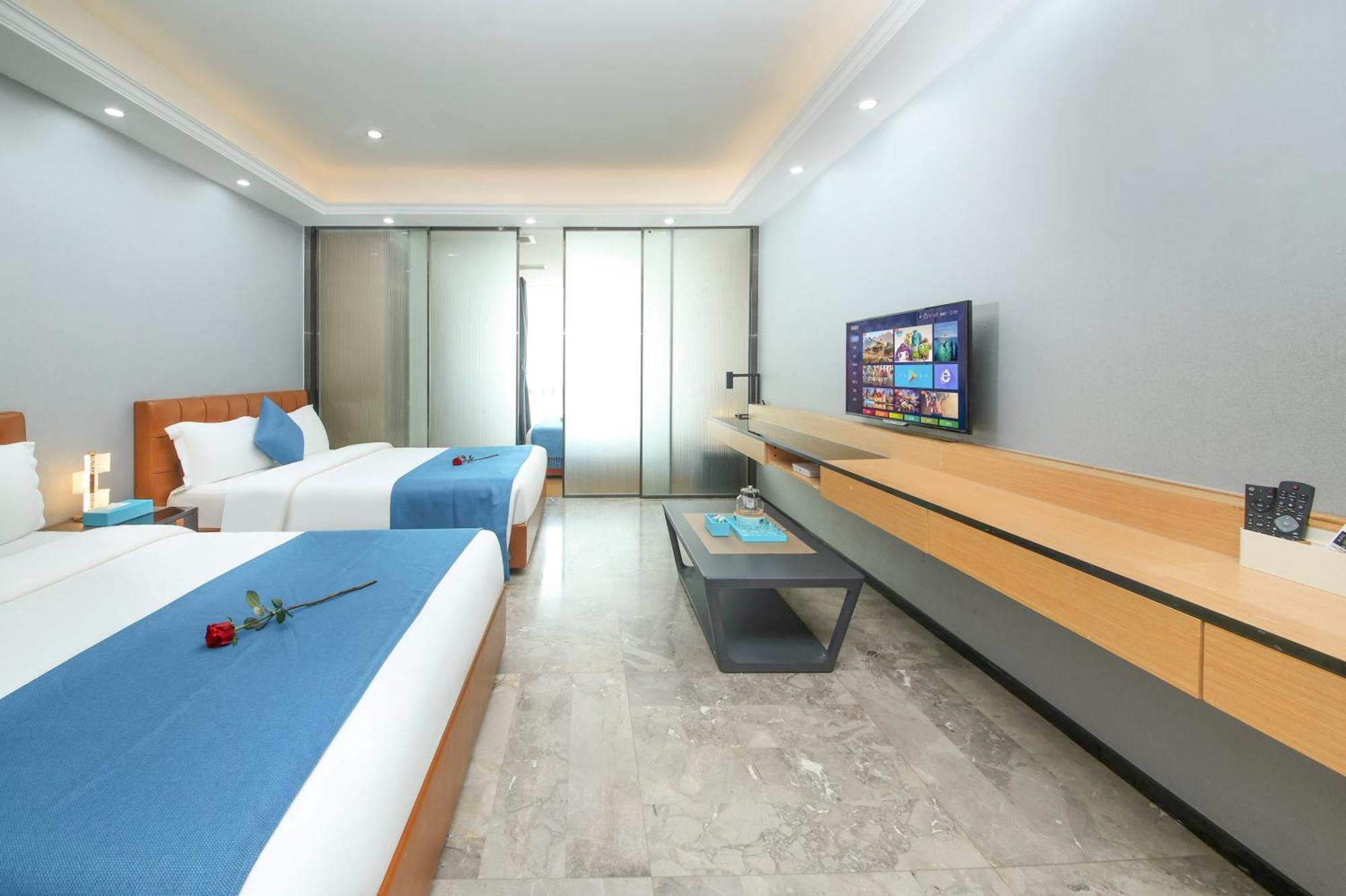 Boman Holiday Apartment Bei Jing Lu Jie Deng Du Hui Branch Kuangcsou Kültér fotó