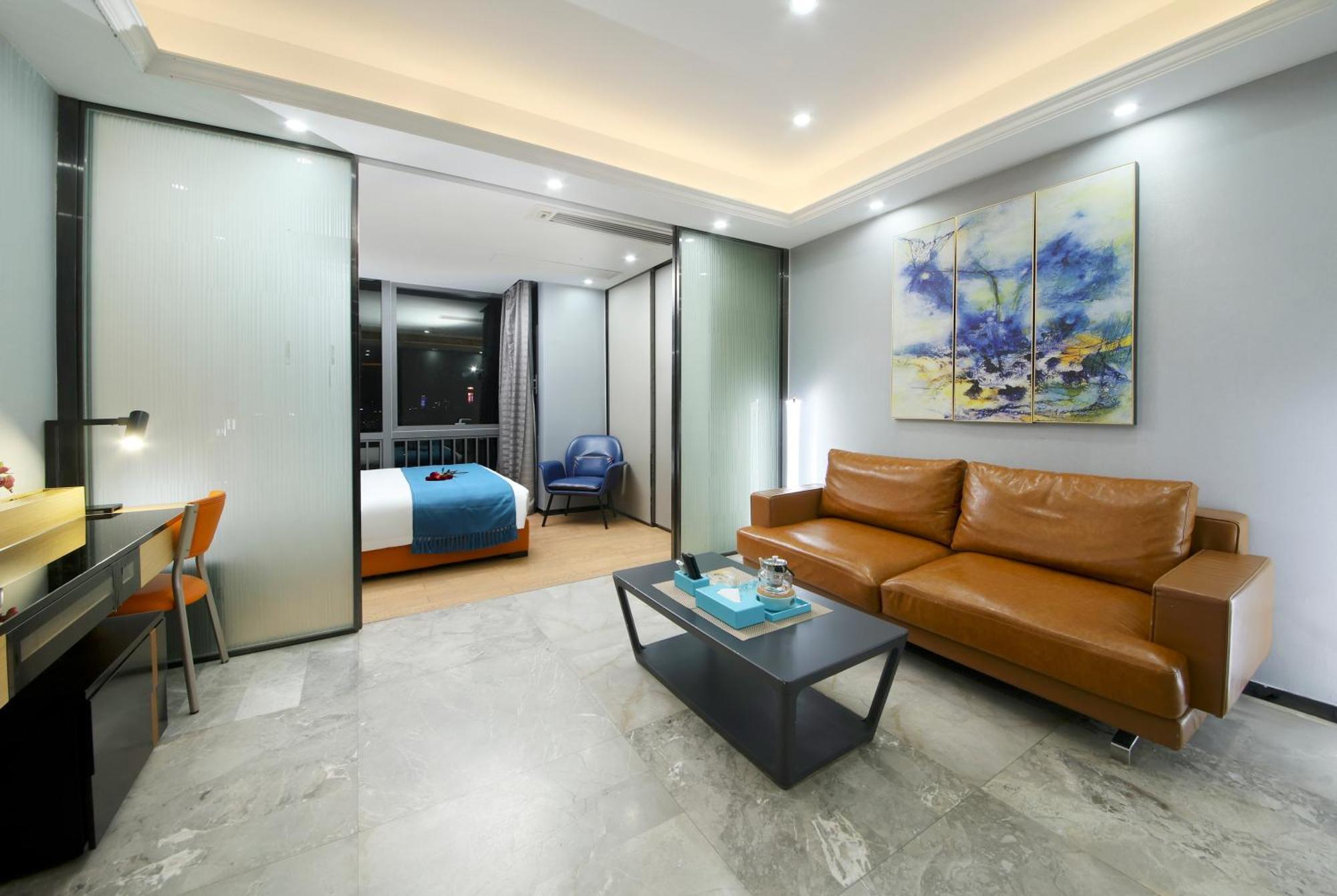 Boman Holiday Apartment Bei Jing Lu Jie Deng Du Hui Branch Kuangcsou Kültér fotó